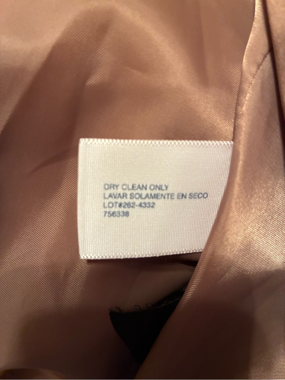 St. John's Bay Women's Double-Breasted Peacoat - Camel - Picture 4 of 6